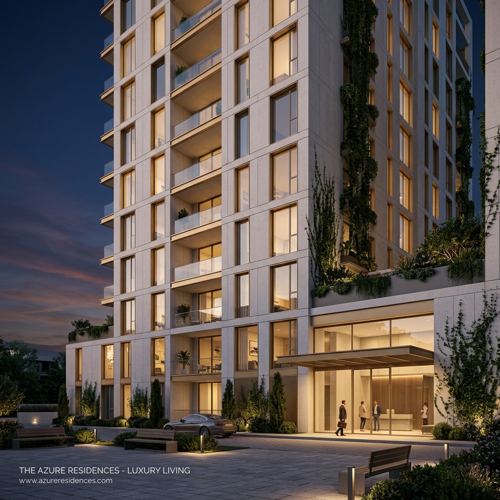 Tulsi Reality Luxury Residential Building Render